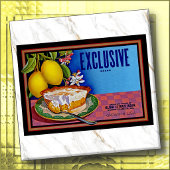 CERAMIC TILE - Exclusive Brand Lemons -Crate Label Fliese