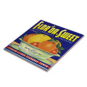 CERAMIC TILE - "Flor'da-Sweet" - Crate label Fliese (Seite)