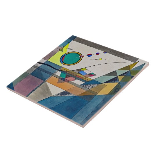 CERAMIC TILE - "Green" - Wassily Kandinsky Fliese (Seite)