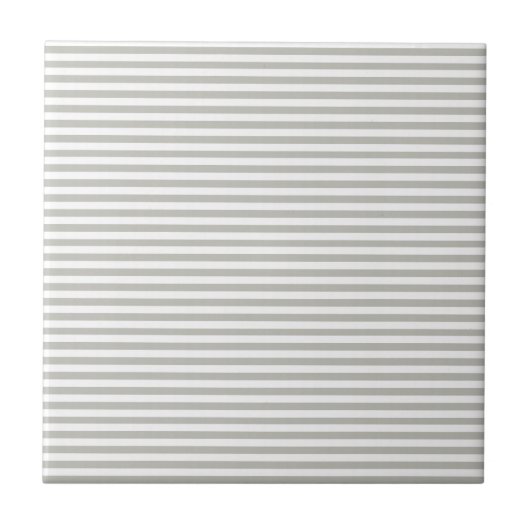 Ceramic Tile Grey & White Stripe Fliese (Vorderseite)