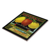 CERAMIC TILE - "Lake View" - Crate label Fliese (Seite)