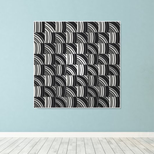 Ceramic Tile Pattern  Leinwanddruck (Insitu (Holzboden))