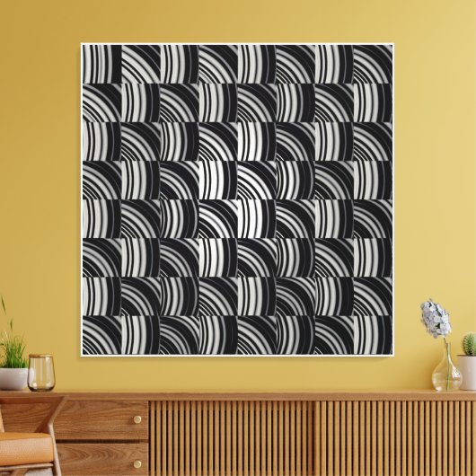 Ceramic Tile Pattern Leinwanddruck (Insitu (Wohnzimmer))