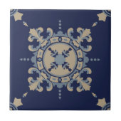 Ceramic Tile with design from Mexico Fliese (Vorderseite)