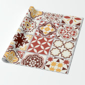 Ceramic tiles pattern geschenkpapier (Ungerollt)