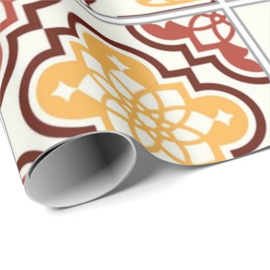 Ceramic tiles pattern geschenkpapier (Rolleneckpunkt)