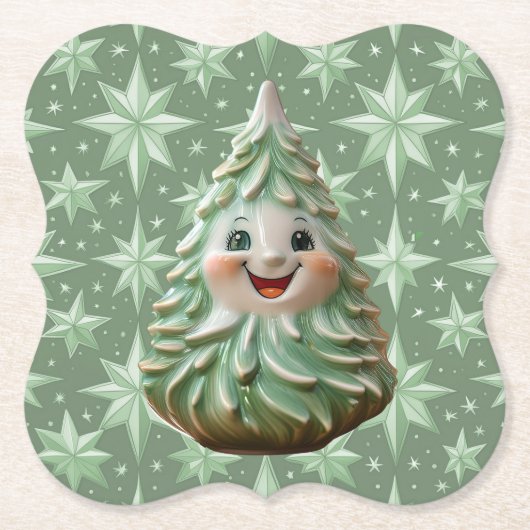 Ceramic Tree Coaster Untersetzer (Vorderseite)