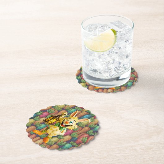 Ceramic Zany Rabbit Soda Glass Untersetzer (Vor Ort)