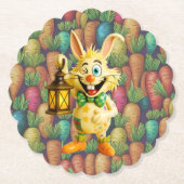 Ceramic Zany Rabbit Soda Glass Untersetzer (Vorderseite)