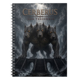 Cerberus Eiserne Schwelle Dark Cinema Notizblock