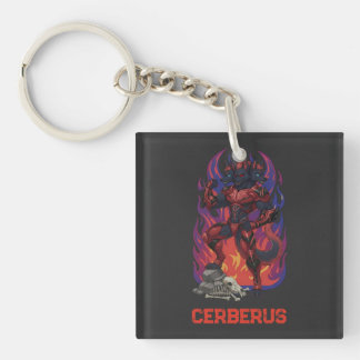 Cerberus Hell Guardian - Mythology Art Schlüsselanhänger