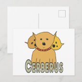 Cerberus Postkarte (Vorne/Hinten)