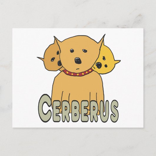 Cerberus Postkarte (Vorderseite)