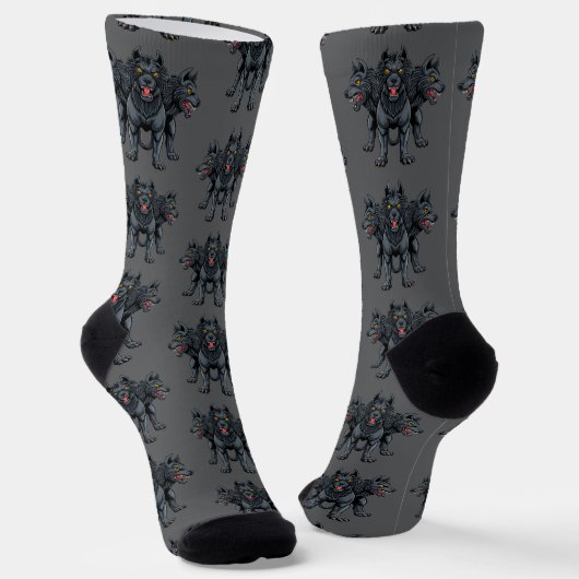 Cerberus Socken (Gewinkelt)