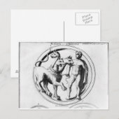 Cerberus Tamed by Hercules Postkarte (Vorne/Hinten)