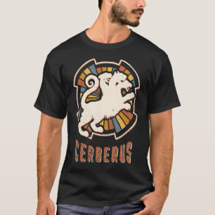 Cerberus Vintag Classic Retro Liebe T-Shirt
