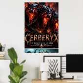 Cerberyx Three Soul Hunter Poster (Heimbüro)