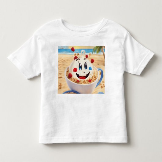 Cereal Beach Day & Starry Night Delight Kleinkind T-shirt (Vorderseite)