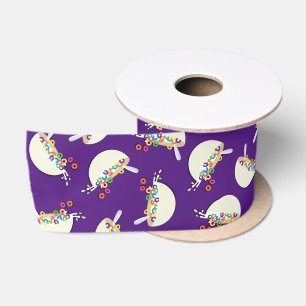 Cereal Bowl Sleepover Geburtstagspartei Satinband