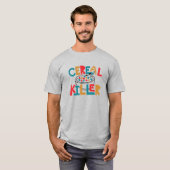 Cereal Killer Funny T-Shirt (Vorne ganz)