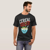 Cereal Killer I Costume Breakfast Cereal Halloween T-Shirt (Vorne ganz)