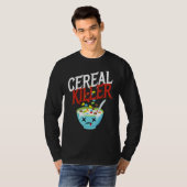Cereal Killer I Costume Breakfast Cereal Halloween T-Shirt (Vorne ganz)
