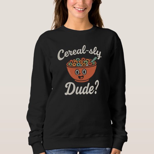 Cereal-mäßiger Typ Sweatshirt (Vorderseite)