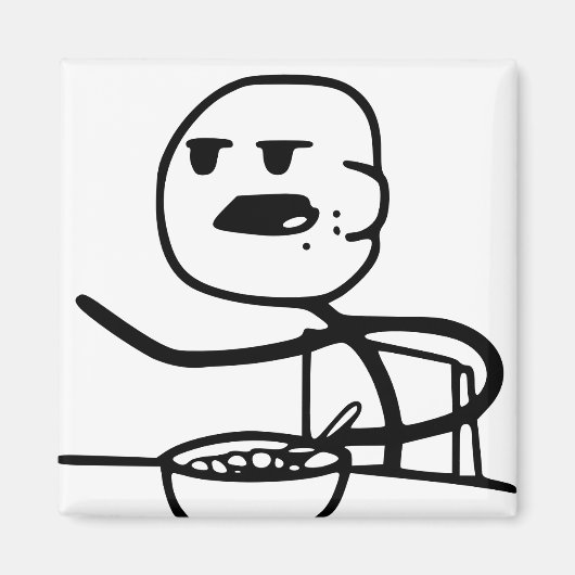 Cereal Meme Typ Magnet (Vorne)