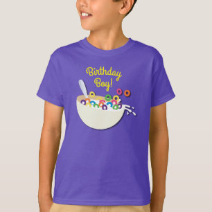 Cereale Bowl Kids Sleepoe Geburtstagspartei Niedli T-Shirt