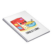 Cerealsly Corny Funny Milk Cereal Puff Notizblock (Rechte Seite)