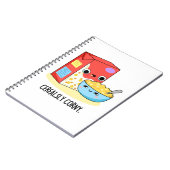 Cerealsly Corny Funny Milk Cereal Puff Notizblock (Linke Seite)
