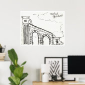 Cerebral Aqueduct Print Poster (Heimbüro)
