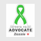 Cerebral Palsy Advocate Vinyl Sticker (Blatt)