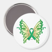 Cerebral Palsy Butterfly Magnet (Vorderseite/Rückseite)