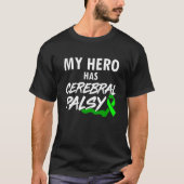 Cerebral Palsy CP Bewusstsein Hero Warrior Survivo T-Shirt (Vorderseite)
