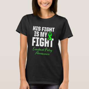 Cerebral Palsy CP Bewusstsein seines Kriegers Über T-Shirt