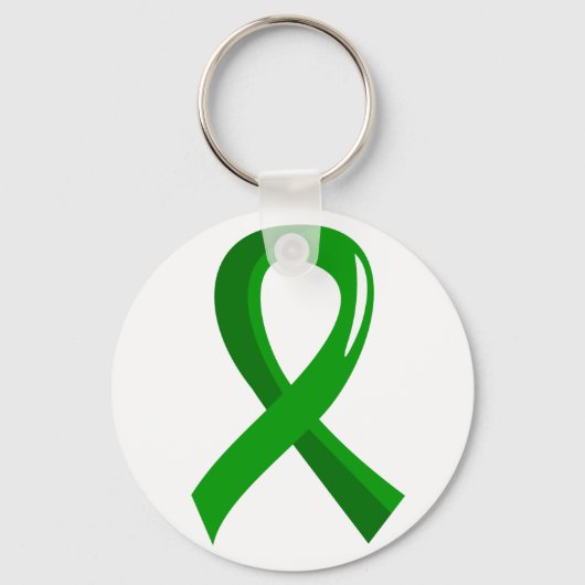 Cerebral Palsy Green Ribbon 3 Schlüsselanhänger (Vorderseite)