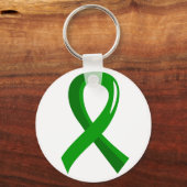 Cerebral Palsy Green Ribbon 3 Schlüsselanhänger (Vorderseite)