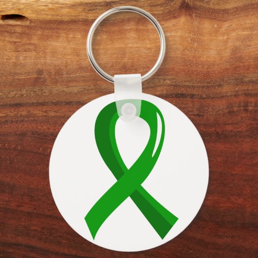 Cerebral Palsy Green Ribbon 3 Schlüsselanhänger (Vorderseite)