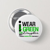 Cerebral Palsy ich trage grüne Band für meine Toch Button (Vorne & Hinten)