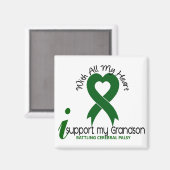 Cerebral Palsy ich unterstütze meinen Enkel Magnet (Vorderseite/Rückseite)