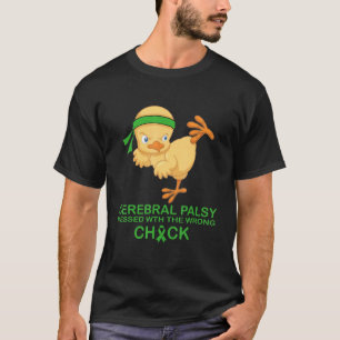 Cerebral Palsy mit dem falschen Kick für CP T-Shirt