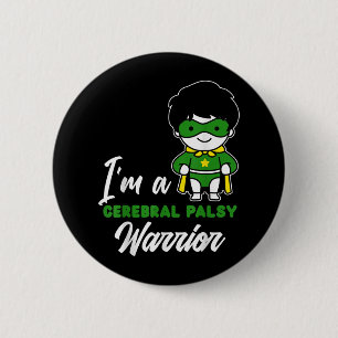 Cerebral Palsy Warrior Cp Hero Cerebral Palsy Awar Button