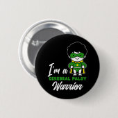 Cerebral Palsy Warrior Cp Hero Cerebral Palsy Awar Button (Vorne & Hinten)