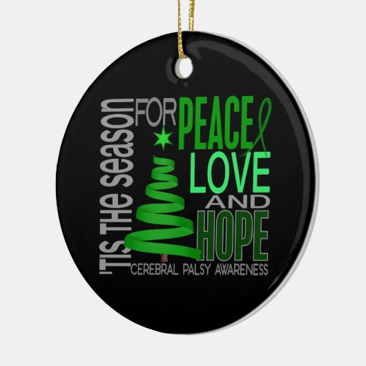 Cerebral Palsy Weihnachten 1 Ornamente (Links)
