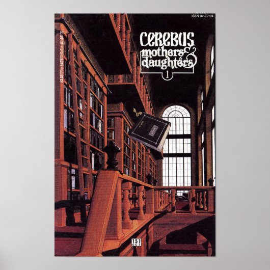 Cerebus, Ausgabe #151, Coverprint Poster (Vorne)