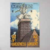 Cerebus-Ausgabe #67-Deckplakat Poster (Vorne)