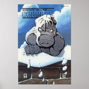 Cerebus, Ausgabe #88, Coverprint Poster