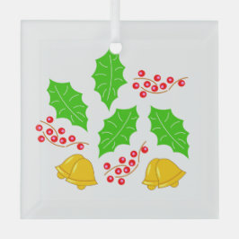Ceremonia de Cerezo de Navidad Adorno Ceramic Orna Ornament Aus Glas