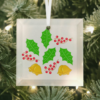 Ceremonia de Cerezo de Navidad Adorno Ceramic Orna Ornament Aus Glas